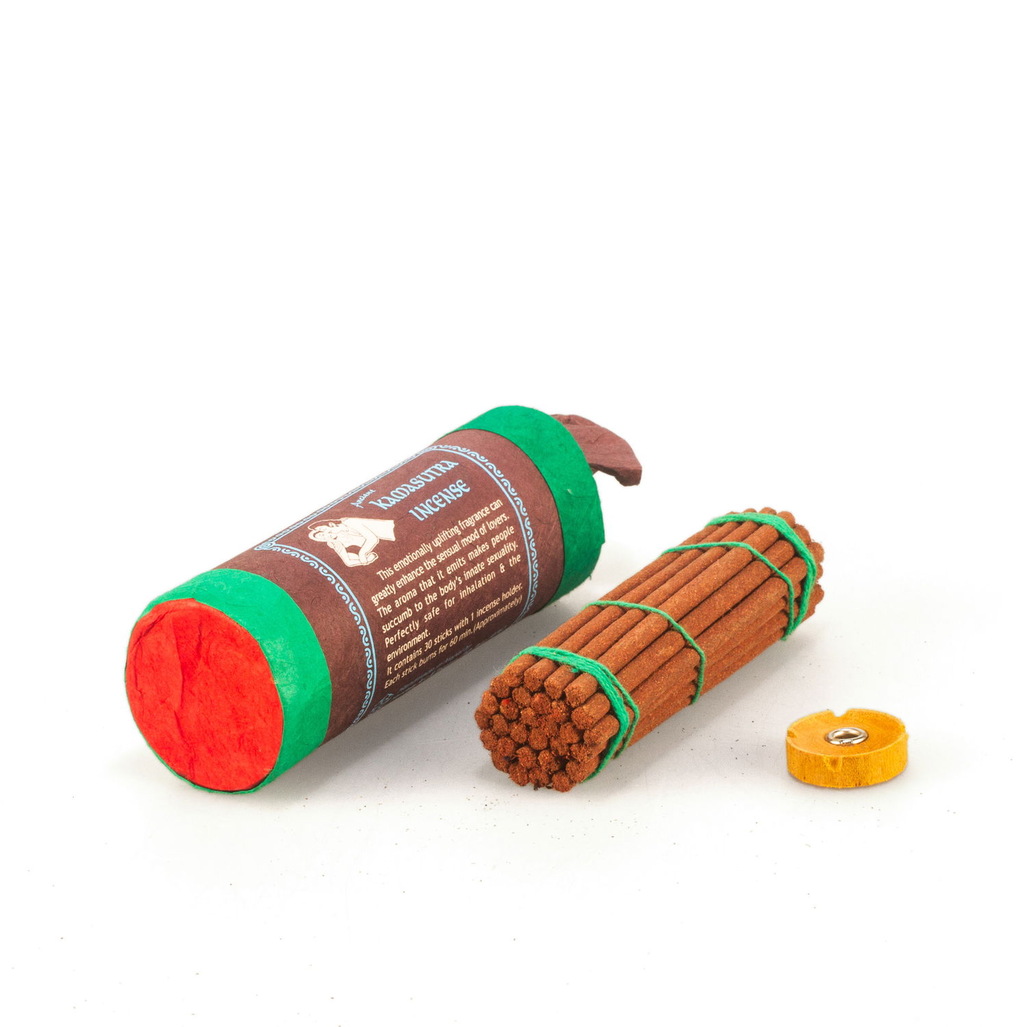 Kamasutra incense, 30 sticks of 13 cm — genuine organic incense from Nepal, Kamasutra