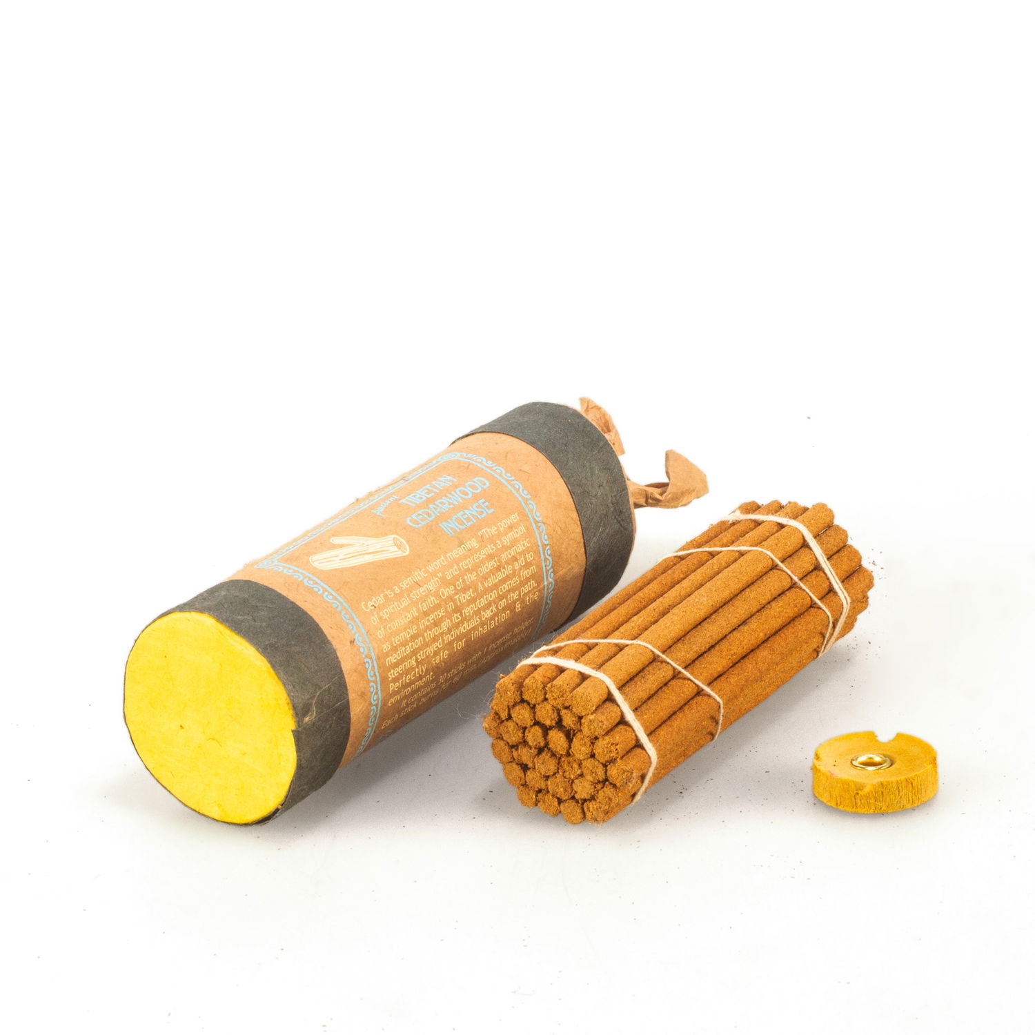Tibetan Cedarwood incense, 30 sticks of 13 cm — genuine organic incense from Nepal, Cedarwood