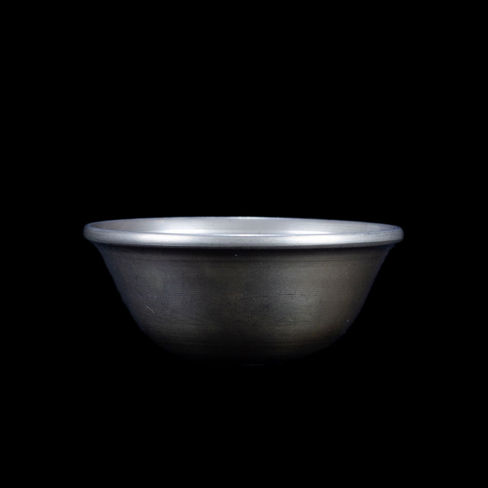 Tibetan offering bowls made from white bronze | Set of 7 pcs, Diameter — 7.3 cm | Best Quality, Set of 7 pcs