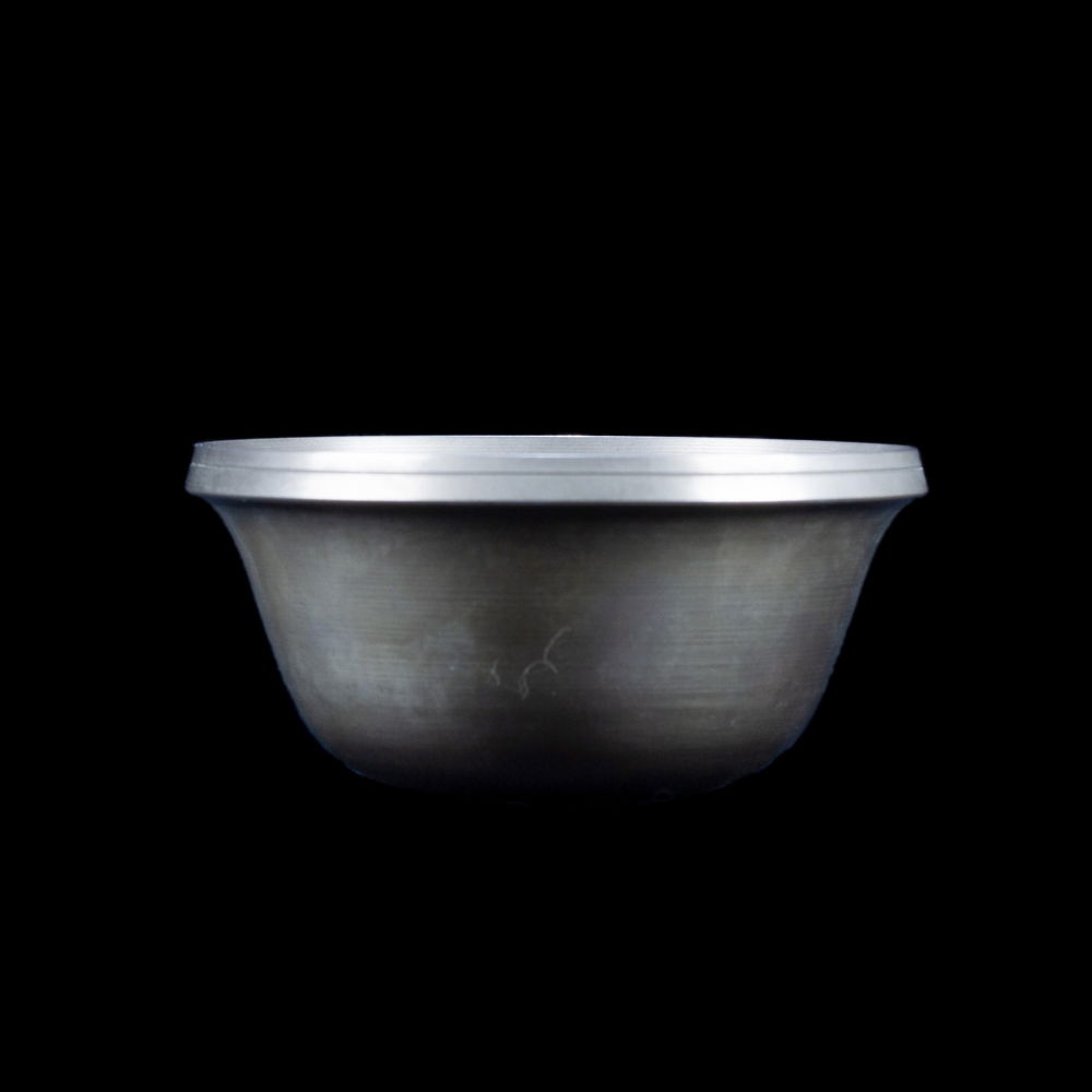 Tibetan offering bowls made from white bronze | Set of 7 pcs, Diameter — 9.0 cm | Best Quality, Set of 7 pcs
