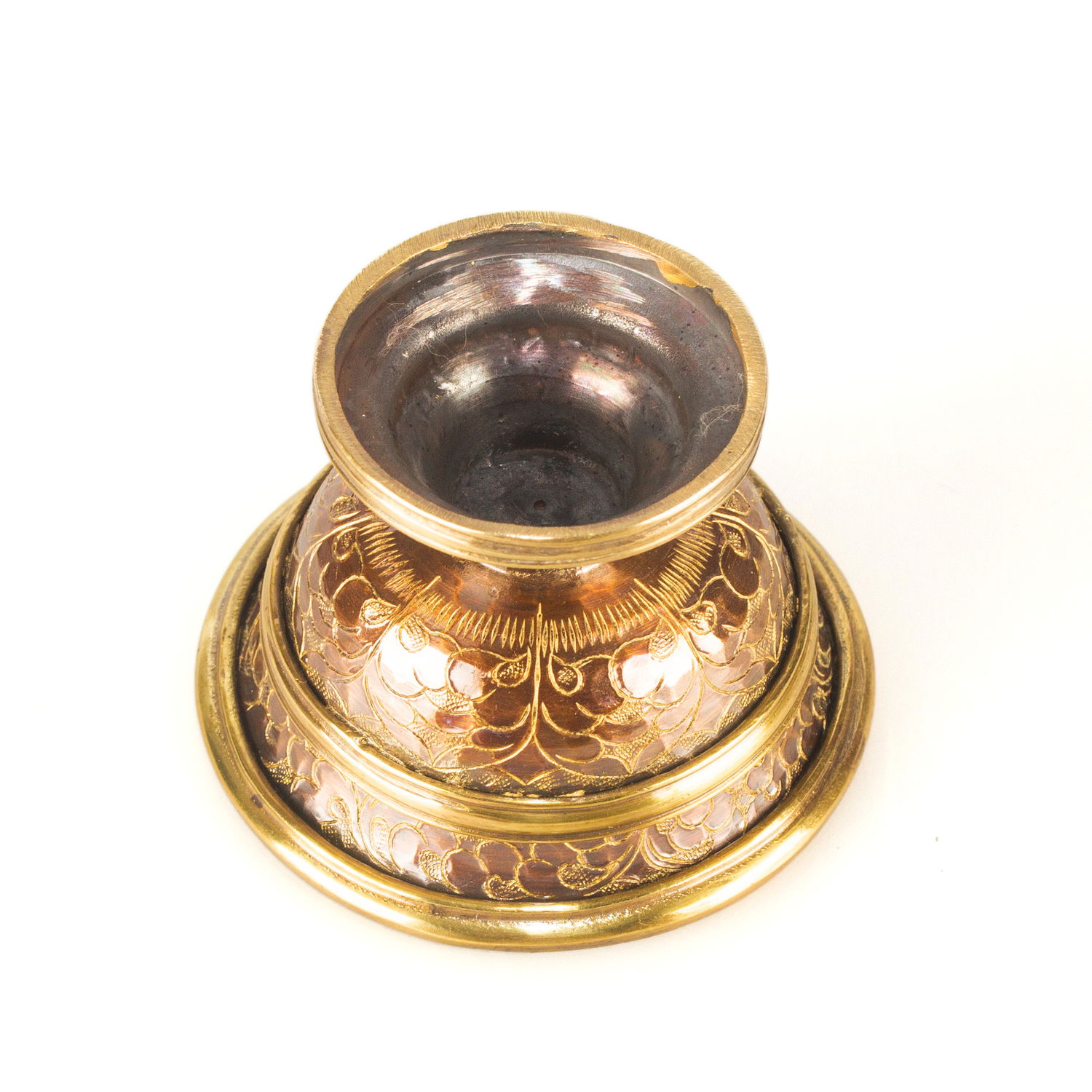Set of 7 Tibetan offering bowls made from copper, Best Quality, diameter — 8.0 cm