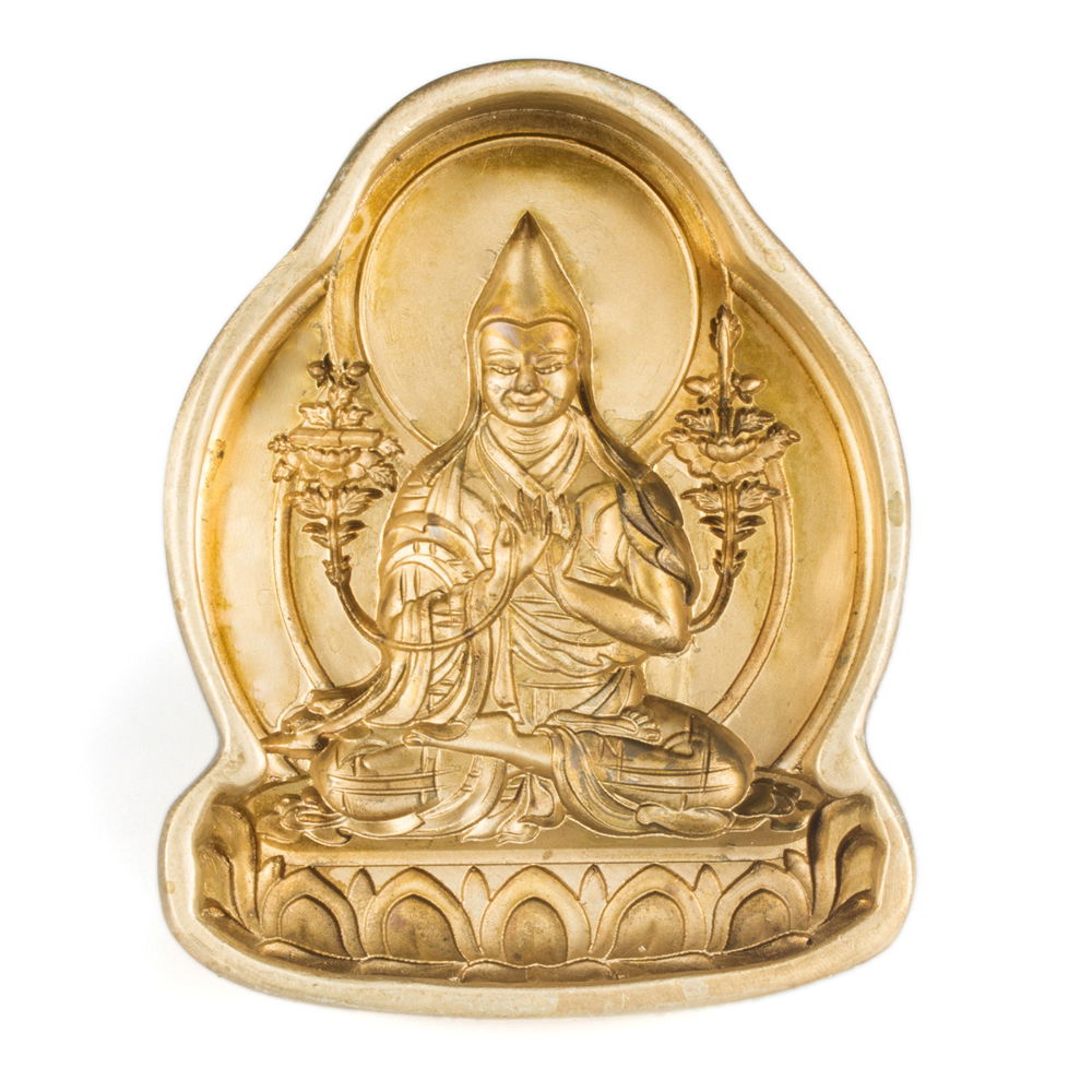 Tsa-tsa "Lama Tsongkhapa" aka Je Rimpoche, traditional Tibetan mold, medium size, Medium
