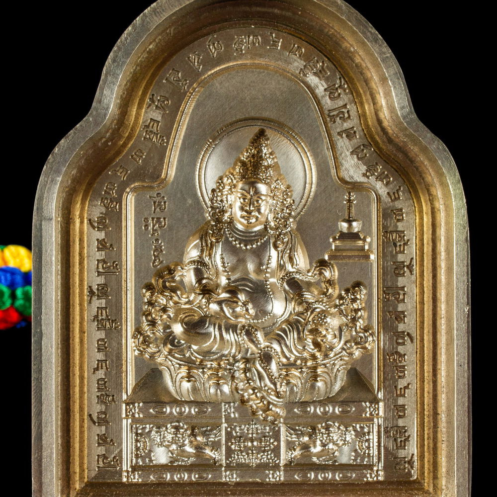 Tsa-tsa "Jambhala" the God of Wealth, traditional Tibetan mold | 9.5 cm, Jambhala