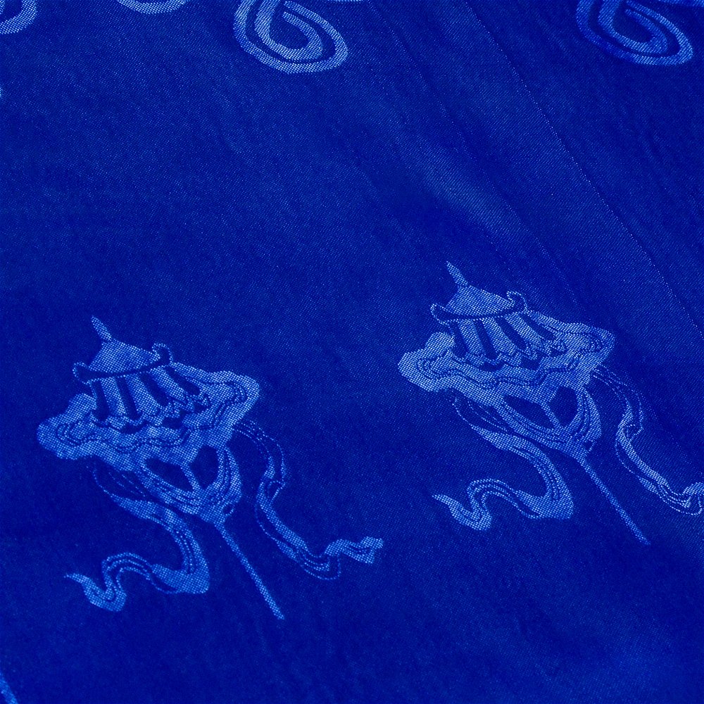 Khata — Tibetan ceremonial scarf, Blue color | high quality polyester, 43 x 300 cm