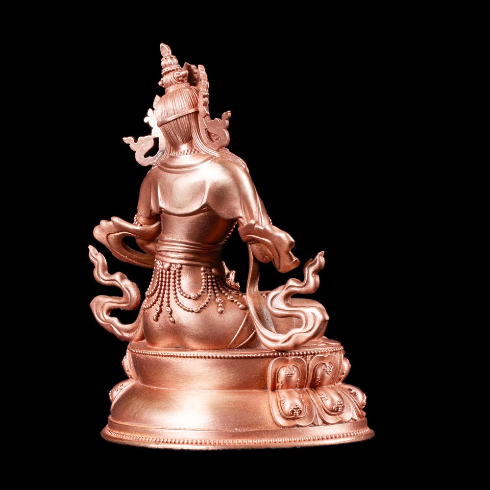 Bronze Statue of of Vajrasattva or Dorje Sempa (“Dorsem” in brief), small size — 10.5 cm, fine carving, Dorje Sempa