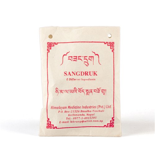 Sangdruk ("6 noble herbs") — ritual substance
