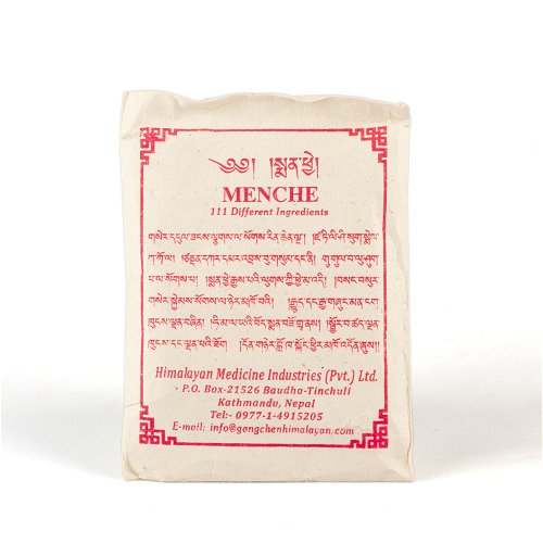 Menche-111 powder mix of 111 different ingredients used for different buddhist rituals.