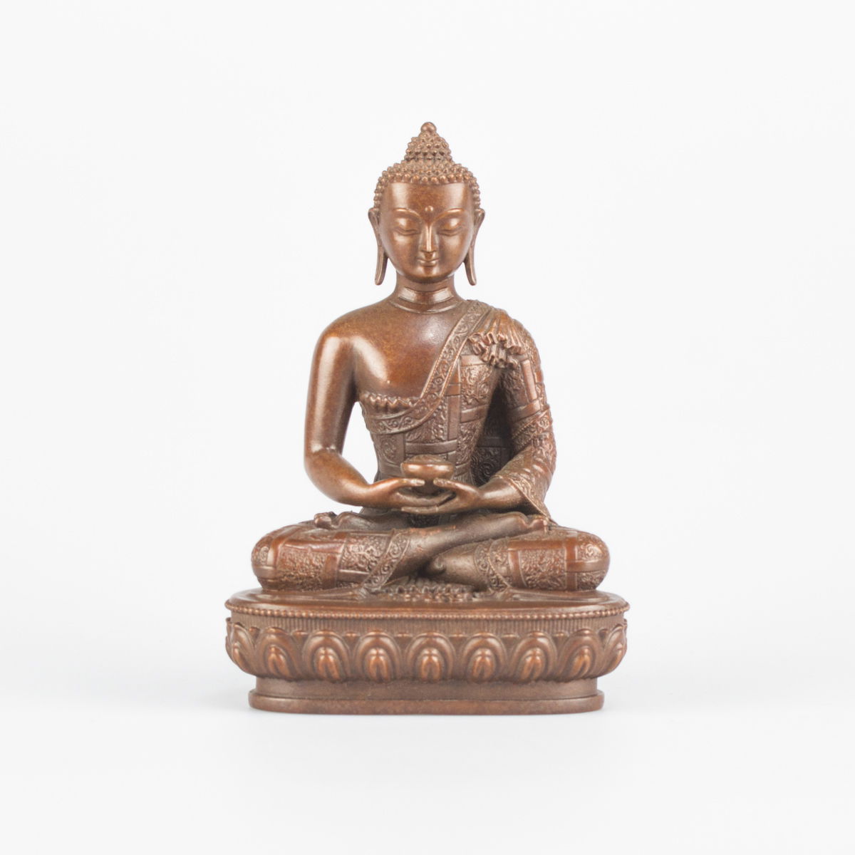 Buddha Amitabha aka Opame — finely carved 10 cm statue from Kham