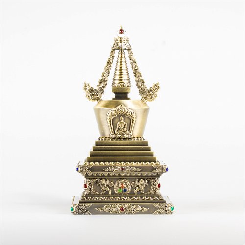 Buddhist Enlightenment Stupa — 28 cm