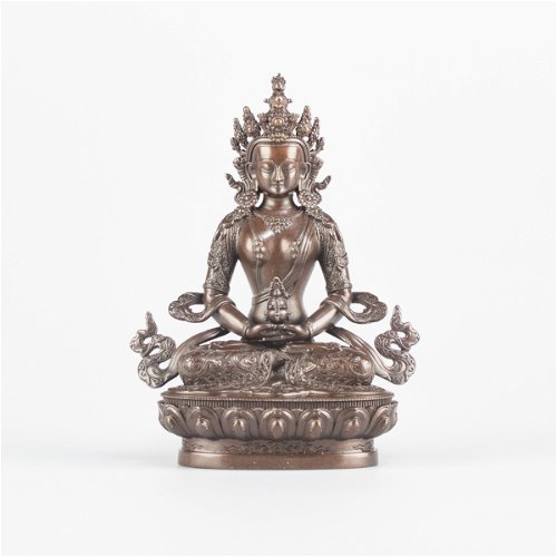 Statue of Buddha Amitayus aka Tsepame, small size — 11 cm, fine carving