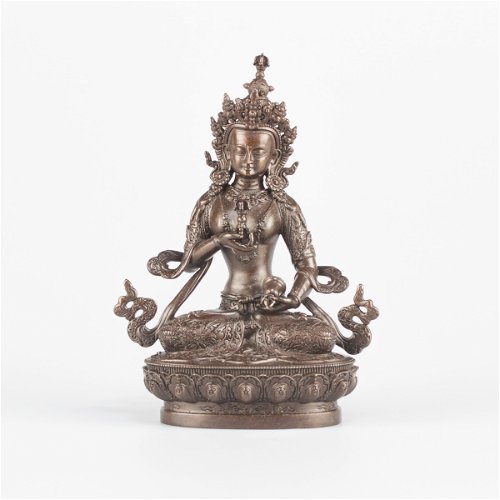 Statue of Vajrasattva or Dorje Sempa (“Dorsem” in brief), small size — 10.5 cm, fine carving