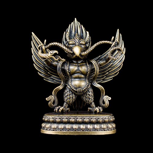 Statue of Garuda aka Suparna, the God of Wealth, small size — 11.5 cm, fine carving