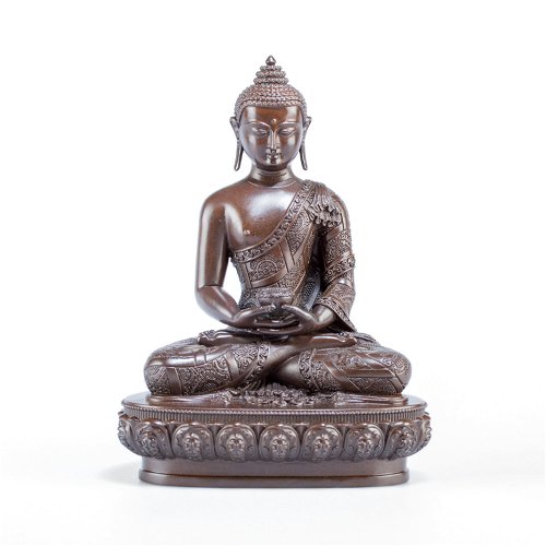 Statue of Buddha Amitabha aka Opame, medium size — 15 cm, fine carving
