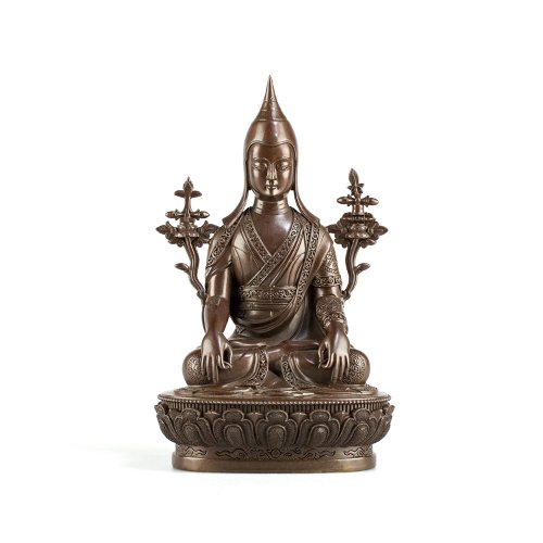 Statue of Longchen Rabjampa aka Longchenpa, medium size — 15 cm, fine carving