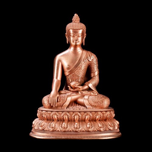 Statue of Buddha Shakyamuni, height — 10.5 cm