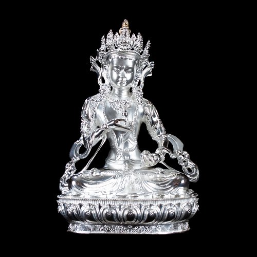 Statue of Vajrasattva or Dorje Sempa (Dorsem) : small perfection, height — 11cm