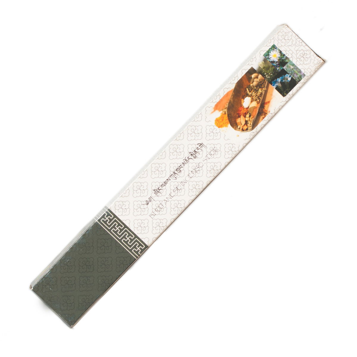 Nado Poizokhang "Dark-Grey" incense, grade "D" — genuine Bhutanese incense from the Land of Happiness, 30 sticks of 21 cm. 