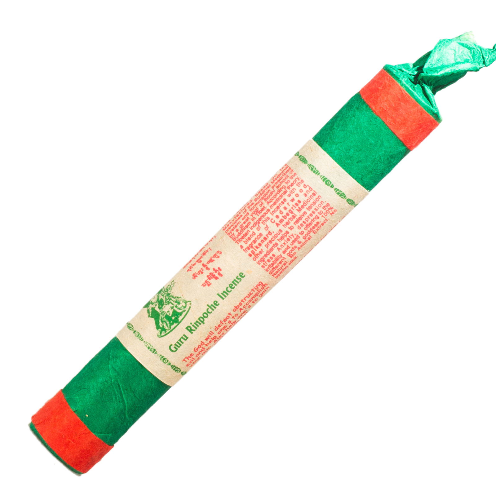 Guru Rinpoche Incense, 25 sticks of 18.5 cm — genuine organic incense from Nepal. 