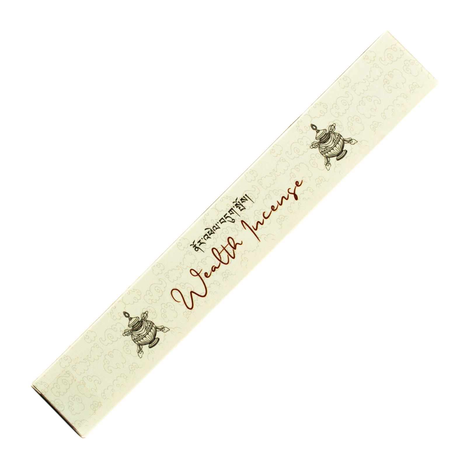 Nado Poizokhang "Wealth" incense — genuine Bhutanese incense from the Land of Happiness, 30 sticks of 21 cm. 