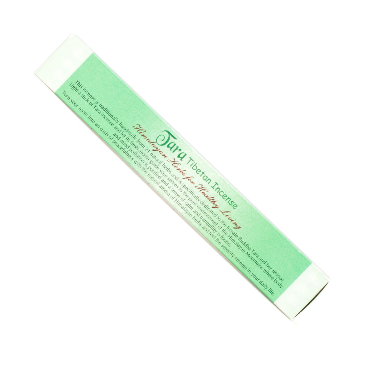 Tara: Himalayan Herbs for Healthy Living — Genuine Tibetan Incense, 32 sticks of 19 cm. 