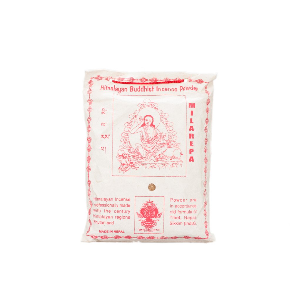 Milarepa — Genuine Tibetan Incense Powder by Himalayan Medicine Industries, 150 gr, Milarepa