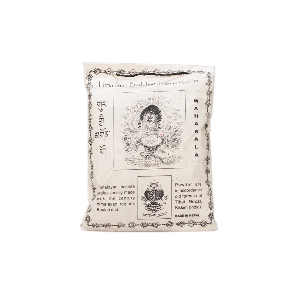Mahakala Gonpo Maning — Genuine Tibetan Incense Powder by Himalayan Medicine Industries, 150 gr, Mahakala Gonpo Maning