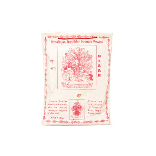 King Gesar — Genuine Tibetan Incense Powder by Himalayan Medicine Industries, 150 gr