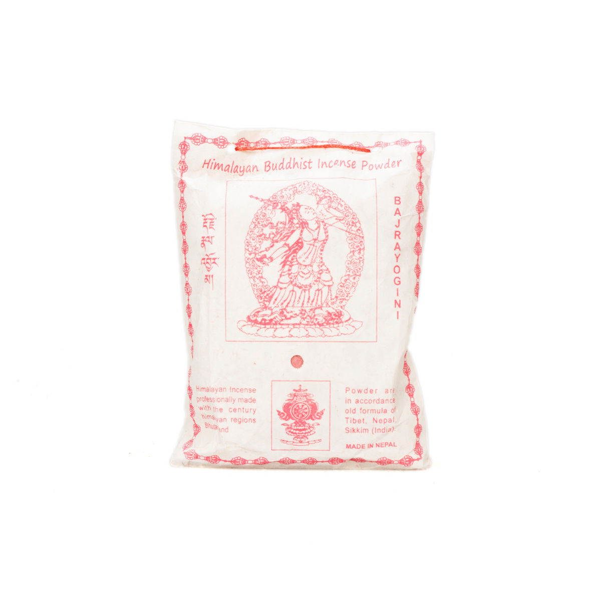 Vajrayogini (Dorje Neljorma) — Genuine Tibetan Incense Powder by Himalayan Medicine Industries, 150 gr, Vajrayogini