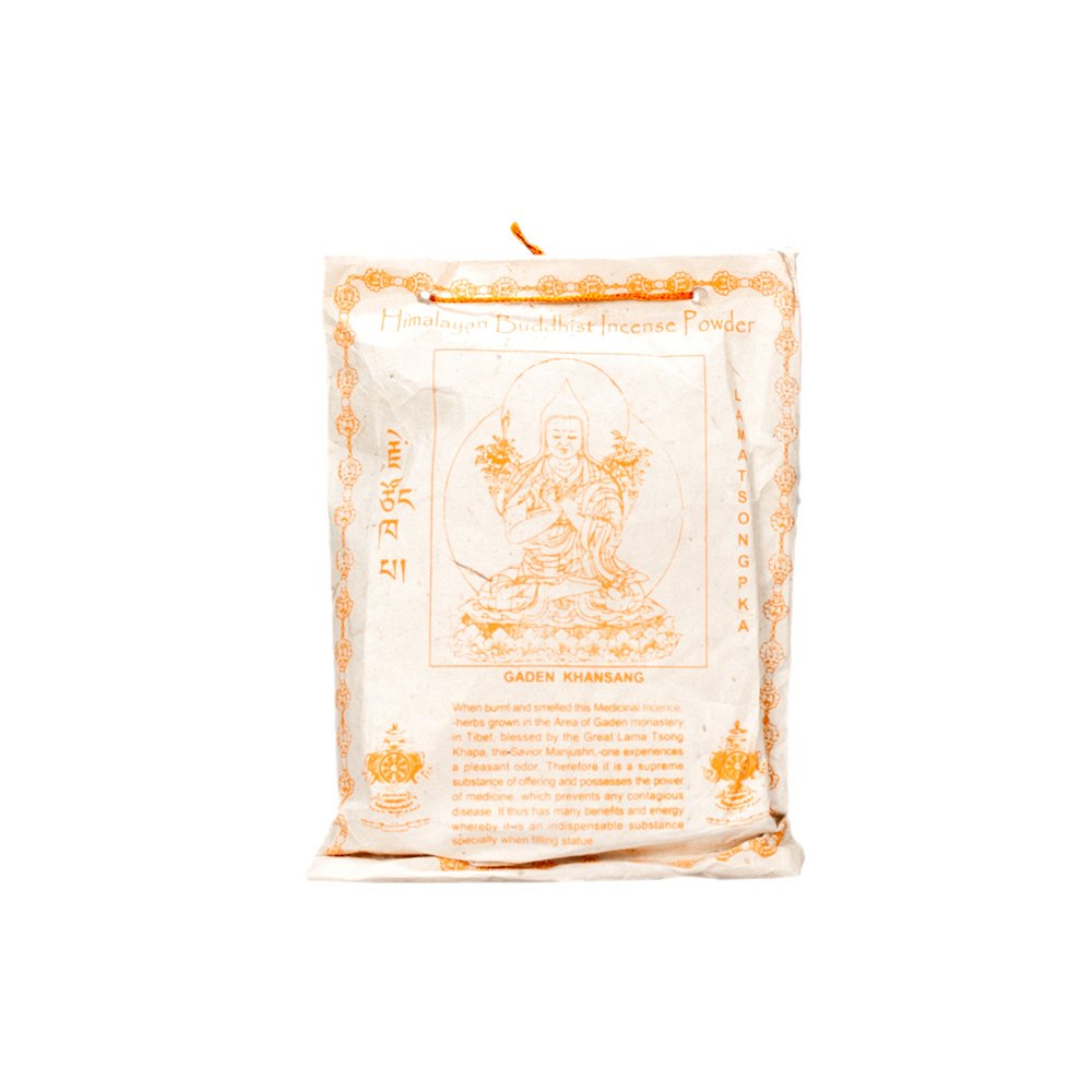 Lama Tsonkapa — Genuine Tibetan Incense Powder by Himalayan Medicine Industries, 150 gr, Lama Tsonkapa