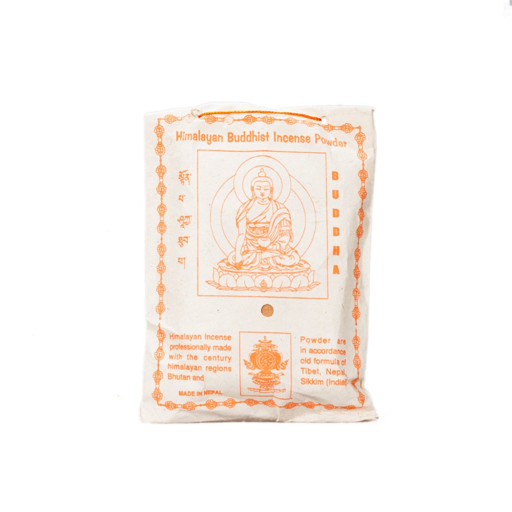 Buddha Shakyamuni — Genuine Tibetan Incense Powder by Himalayan Medicine Industries, 150 gr, Buddha Shakyamuni