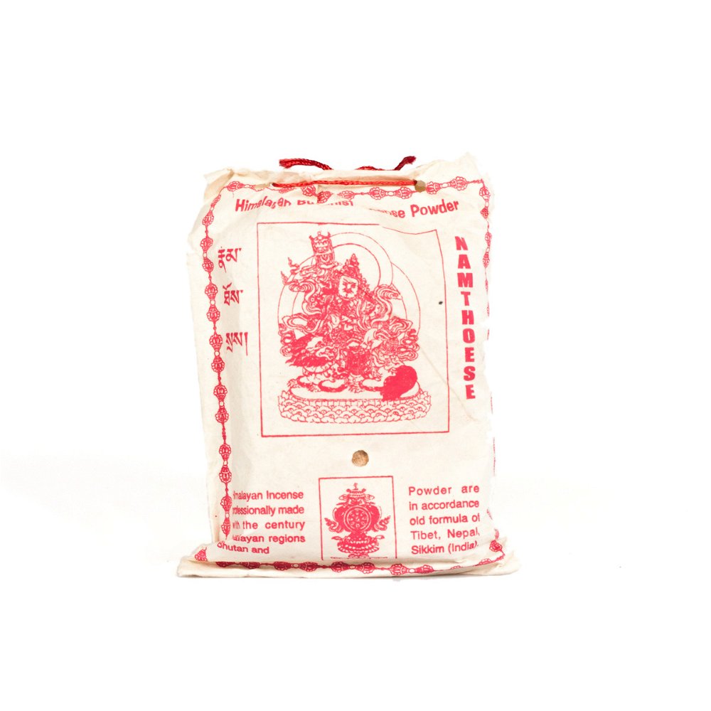 Namthose (Namthoese, the North King) — Genuine Tibetan Incense Powder by Himalayan Medicine Industries, 150 gr, Namthose