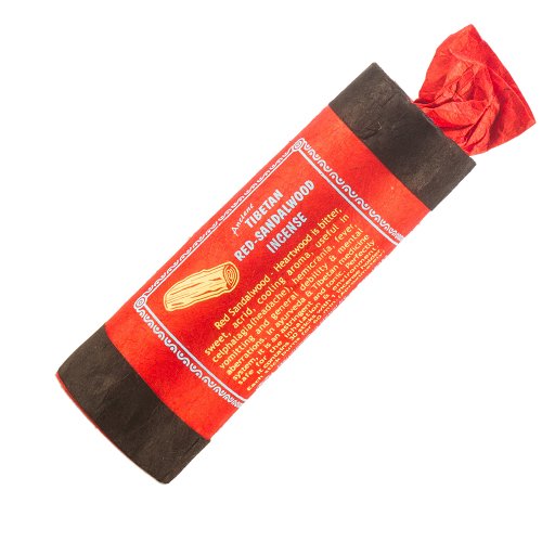Tibetan Red Sandalwood incense, 30 sticks of 13 cm — genuine organic incense from Nepal