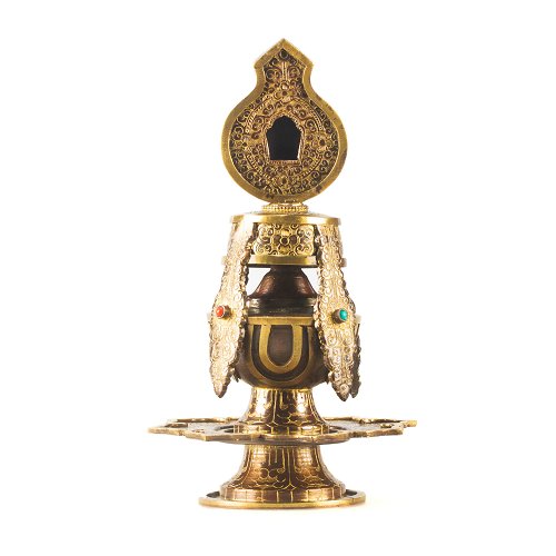Tsebum, perfect buddhist Long Life Vase, height — 17.5 cm | Buddhist ritual goods and home charms collection