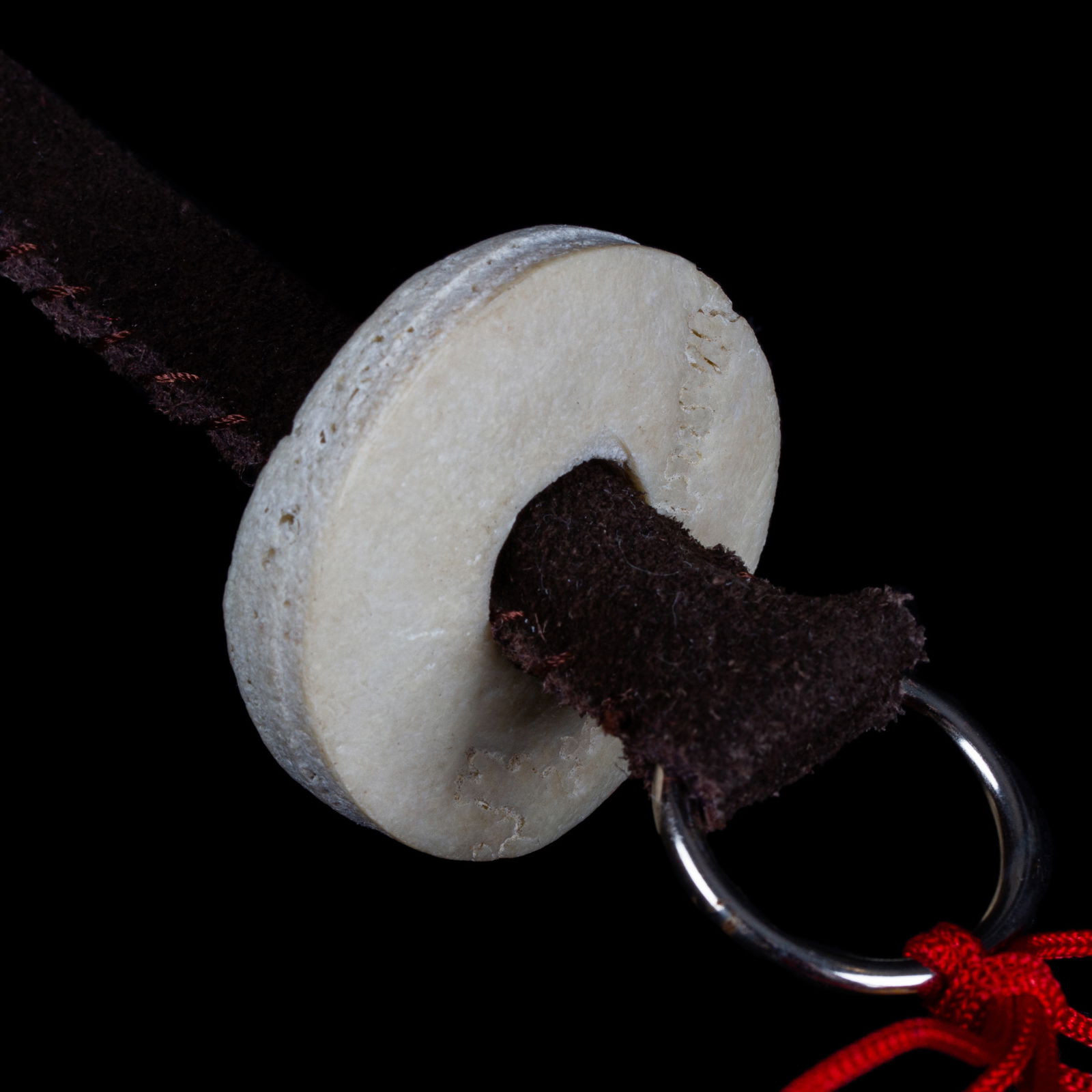 Buy this Real bone ring for your perfect small Damaru in our on-line store Dharmacraft.Shop
