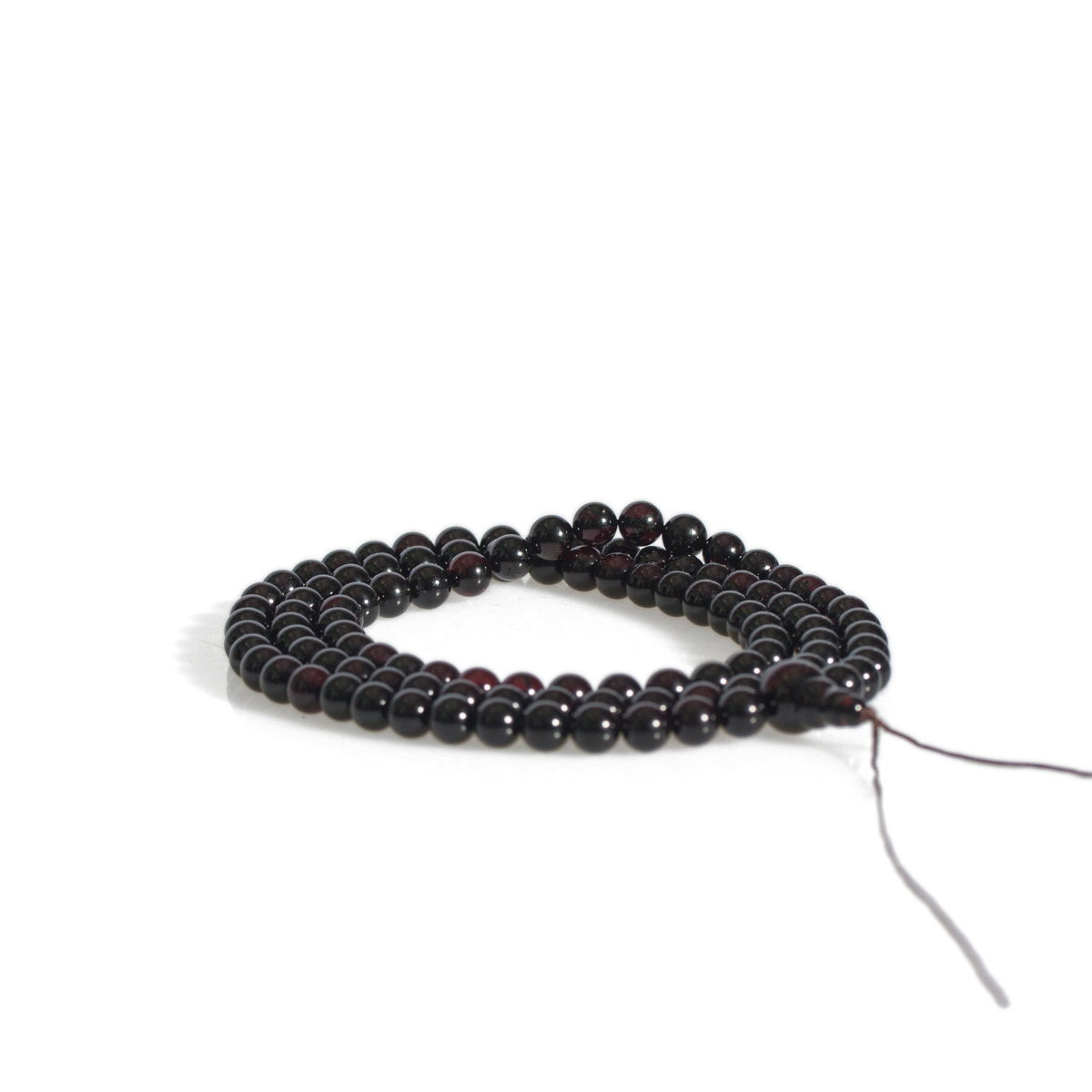 Traditional Tibetan 108-beads Mala, made from Baltic amber | Color — 07, diameter — 5.0 mm | Buddhist malas collection. 