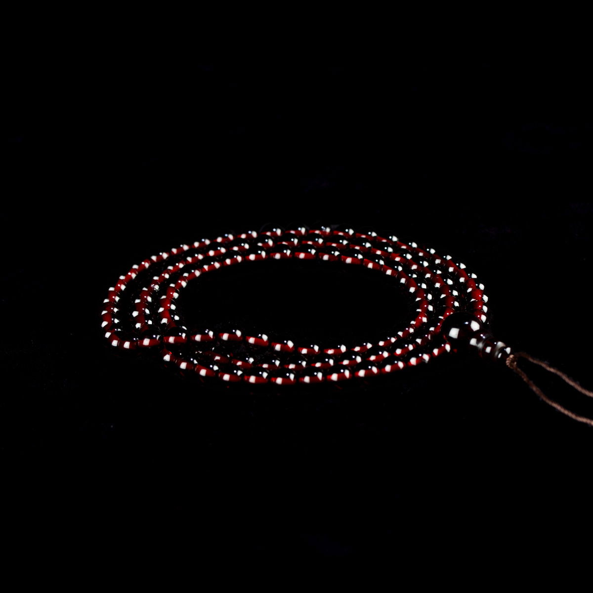 Traditional Tibetan 108-beads Mala, made from Baltic amber | Color — 06, diameter — 5.0 mm | Buddhist malas collection. 