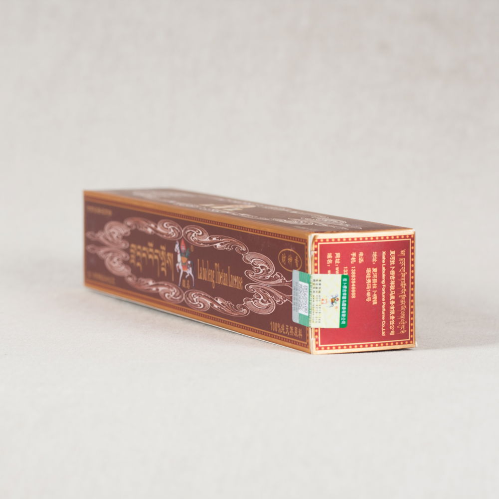 Tibetan Incense "Labrang Brown", 140 sticks | Genuine herbal incense from Tibet, Brown