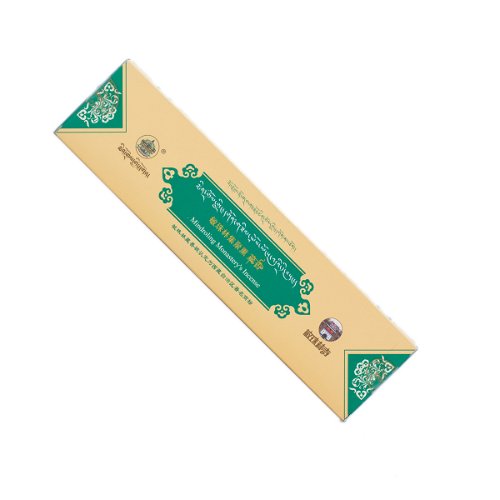 Tibetan Incense "Mindroling Green" — 4th grade, 100 sticks | Genuine herbal incense from Tibet