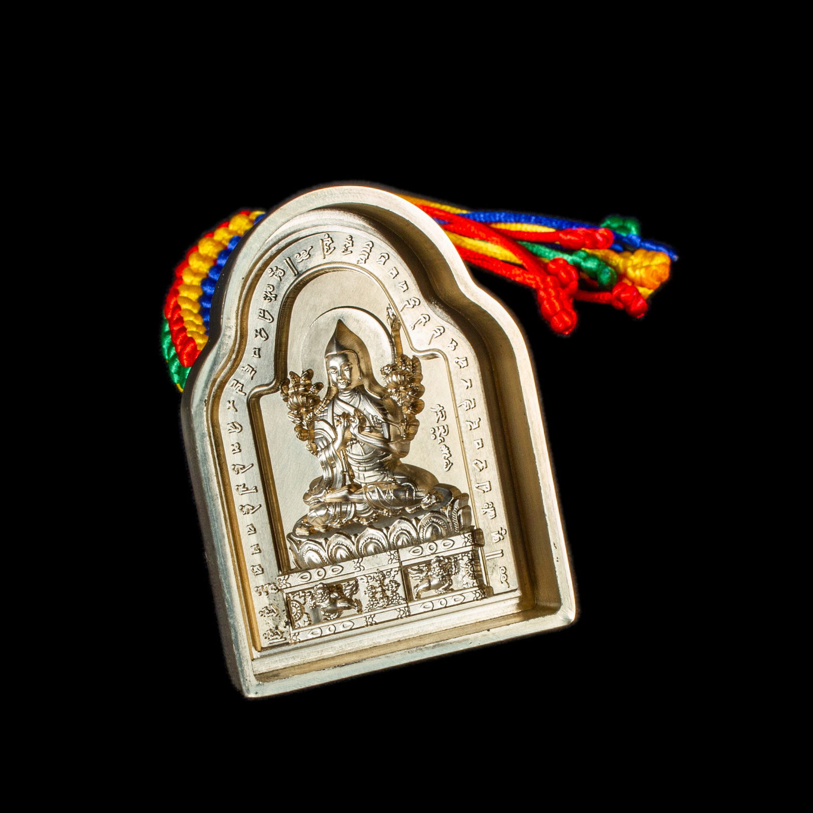 Tsa-tsa "Lama Tsongkhapa" aka Je Rimpoche, traditional Tibetan mold | 9.5 cm. 