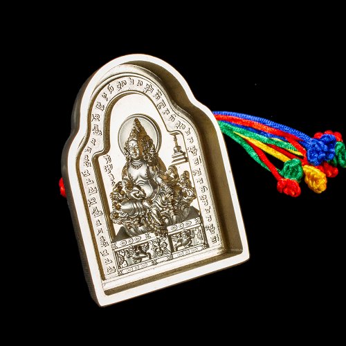 Tsa-tsa "Jambhala" the God of Wealth, traditional Tibetan mold | 9.5 cm