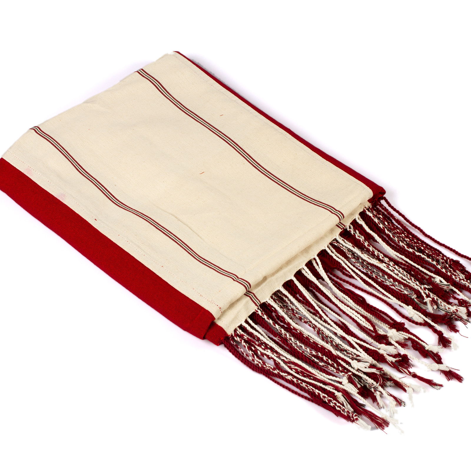 Zentra Ngakpa or Ngakmo Shawl made from high quality Cotton, Small size | Tibetan Buddhist ritual and Ceremonial clothes collection. 