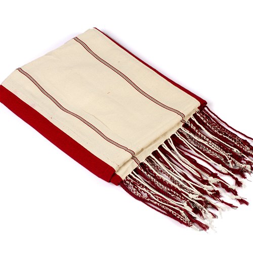 Zentra Ngakpa or Ngakmo Shawl made from high quality Cotton, Small size | Tibetan Buddhist ritual and Ceremonial clothes collection