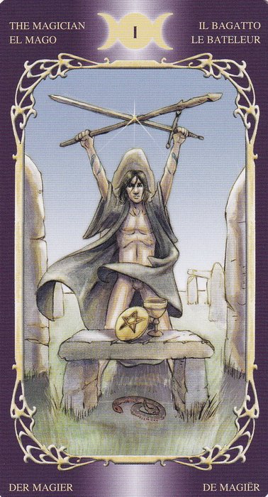 Таро Таинственного Мира. Sensual Wicca Tarot (AV145, Италия)