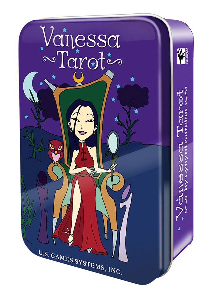 Vanessa Tarot in Tin. Таро Ванессы в металлической коробочке. 