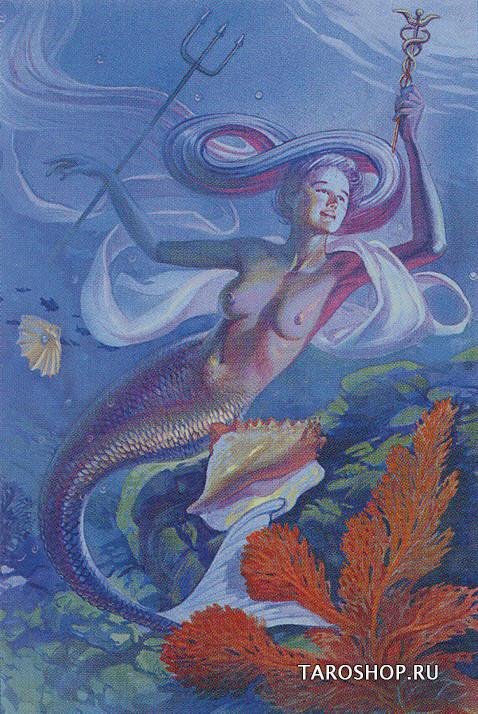 Таро Волшебный мир Сирен. Tarot of Mermaids