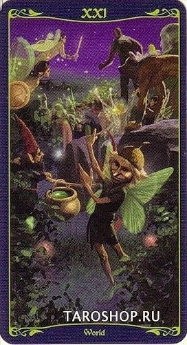 Таро Роща Фей. Tarot of the Celtic Fairies