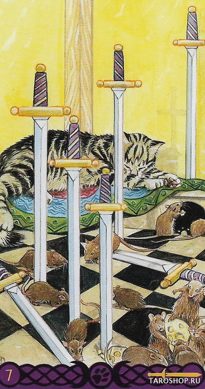 Таро Языческих Кошек. Tarot of Pagan Cats