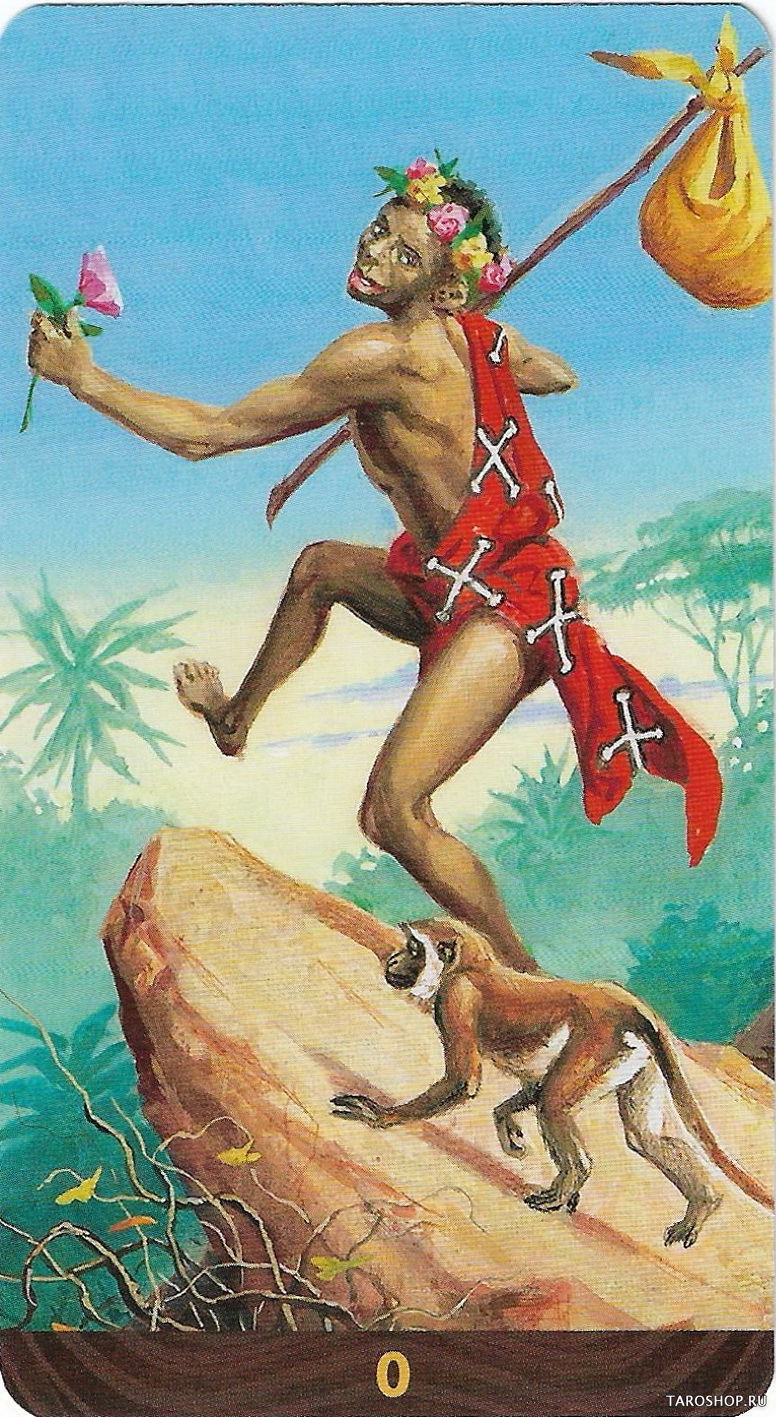 Таро African-American (Афро-Американское) - Странник