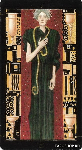 Мини Таро Золотое Климта. Mini Golden Tarot Of Klimt
