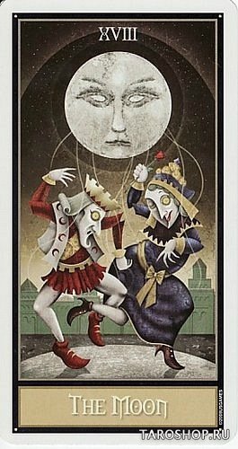 Deviant Moon Tarot. Аномальной луны таро